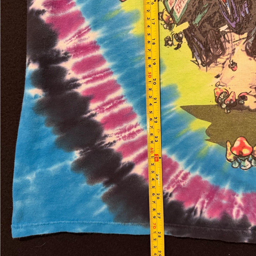 Allman Brothers Band "Mushroom Express" Tie-Dye T-shirt Mens XL 1997 - Picture 7 of 8